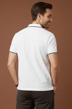 Polo Yaka Düğmeli Basic Erkek T-shirt
