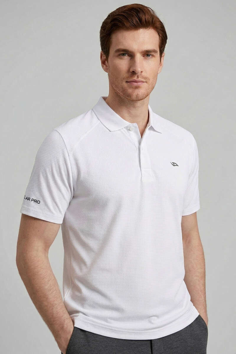 Polo Yaka Düğmeli Erkek T-shirt