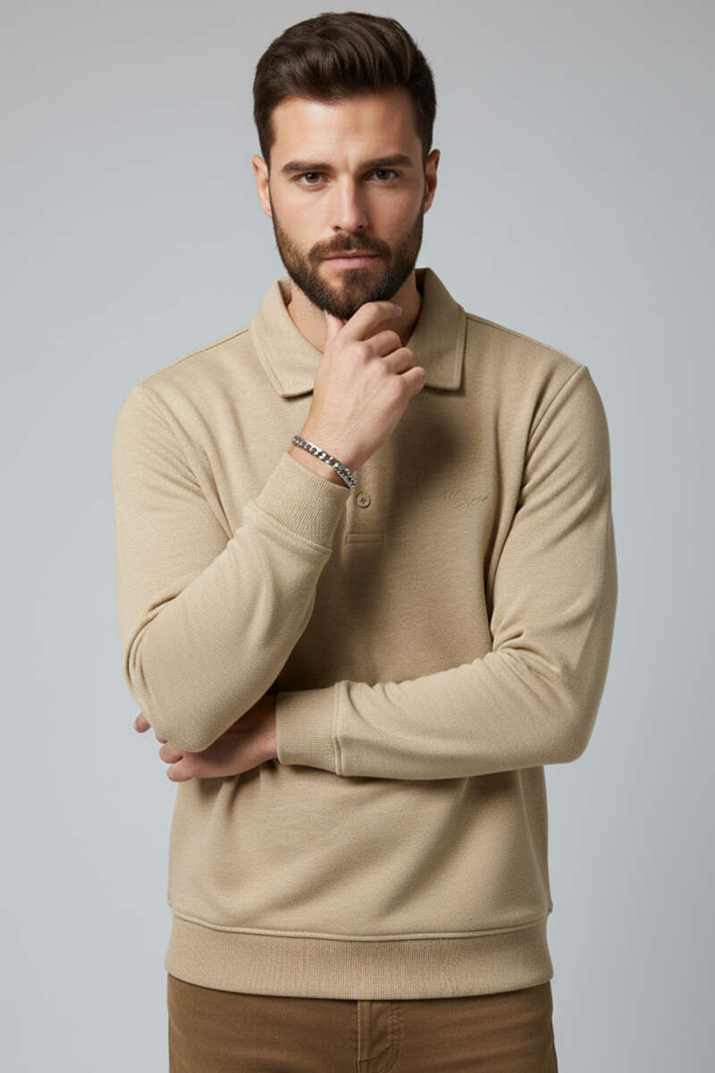 https://cdn.pazarium.com.tr/polo-yaka-dugmeli-selanik-erkek-sweatshirt-camel-714123-17-B.jpg