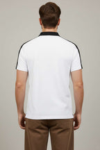 Polo Yaka Garnili Erkek T-shirt