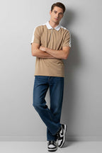 Polo Yaka Garnili Erkek T-shirt