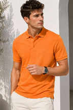 Polo Yaka Kol Ribanalı Erkek T-shirt