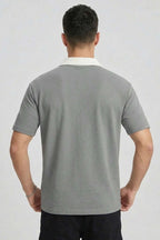 Polo Yaka Nakışlı Erkek T-shirt