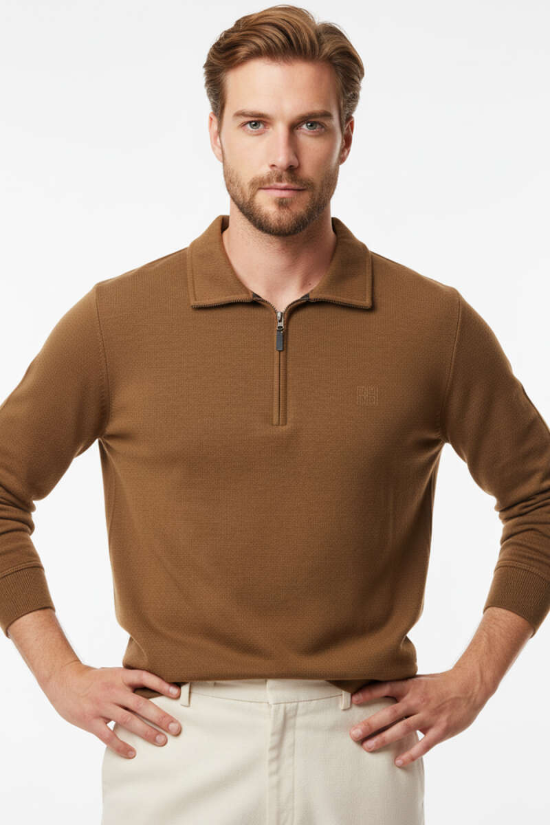 https://cdn.pazarium.com.tr/polo-yaka-triko-fermuarli-erkek-sweatshirt-taba-694669-16-B.jpg