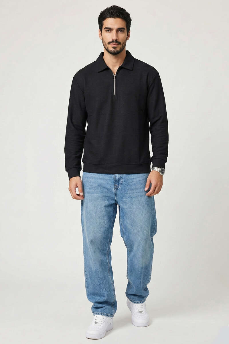 https://cdn.pazarium.com.tr/polo-yaka-yatay-fitilli-erkek-sweatshirt-siyah-729071-17-B.jpg