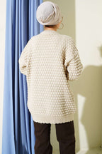 Popit Embossed Knitted Tunic