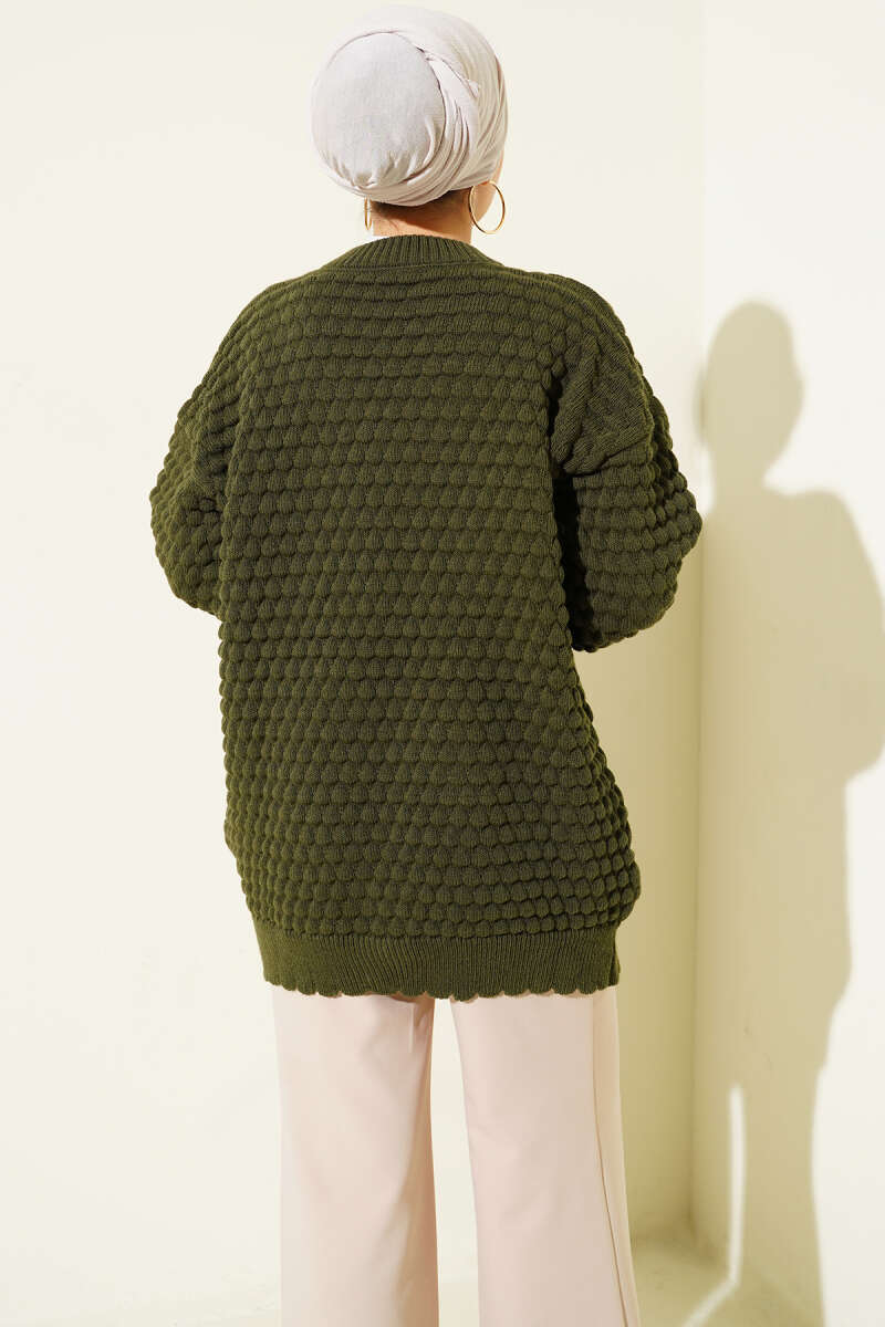 Popit Embossed Knitted Tunic