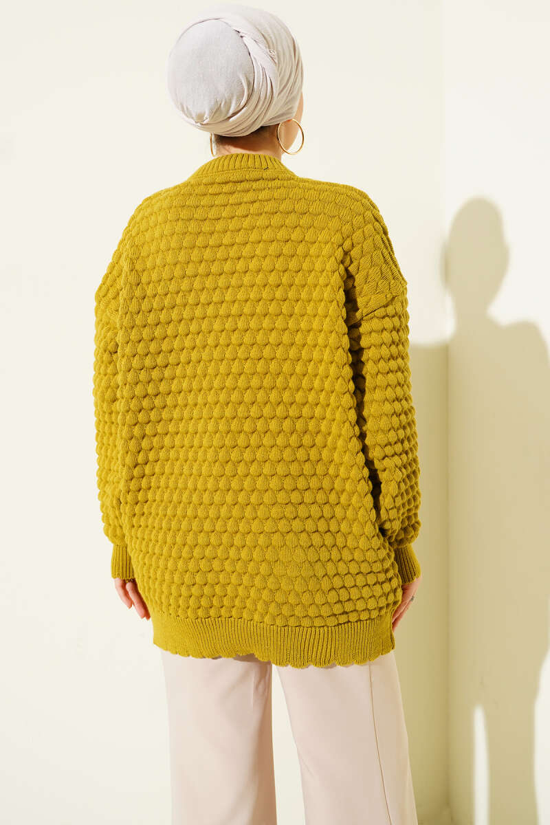 Popit Embossed Knitted Tunic