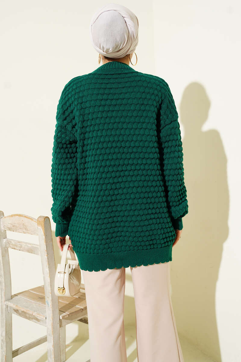 Popit Embossed Knitted Tunic