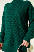 Popit Embossed Knitted Tunic