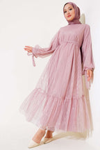 Sequin Floor Tulle Dress