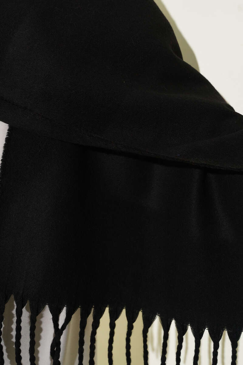 Püsküllü Yumoş Omuz Şalı