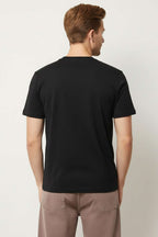 Quıet Dreams Baskılı T-shirt Siyah