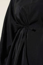 Reglan Balon Kol İp Kuşaklı Tunik