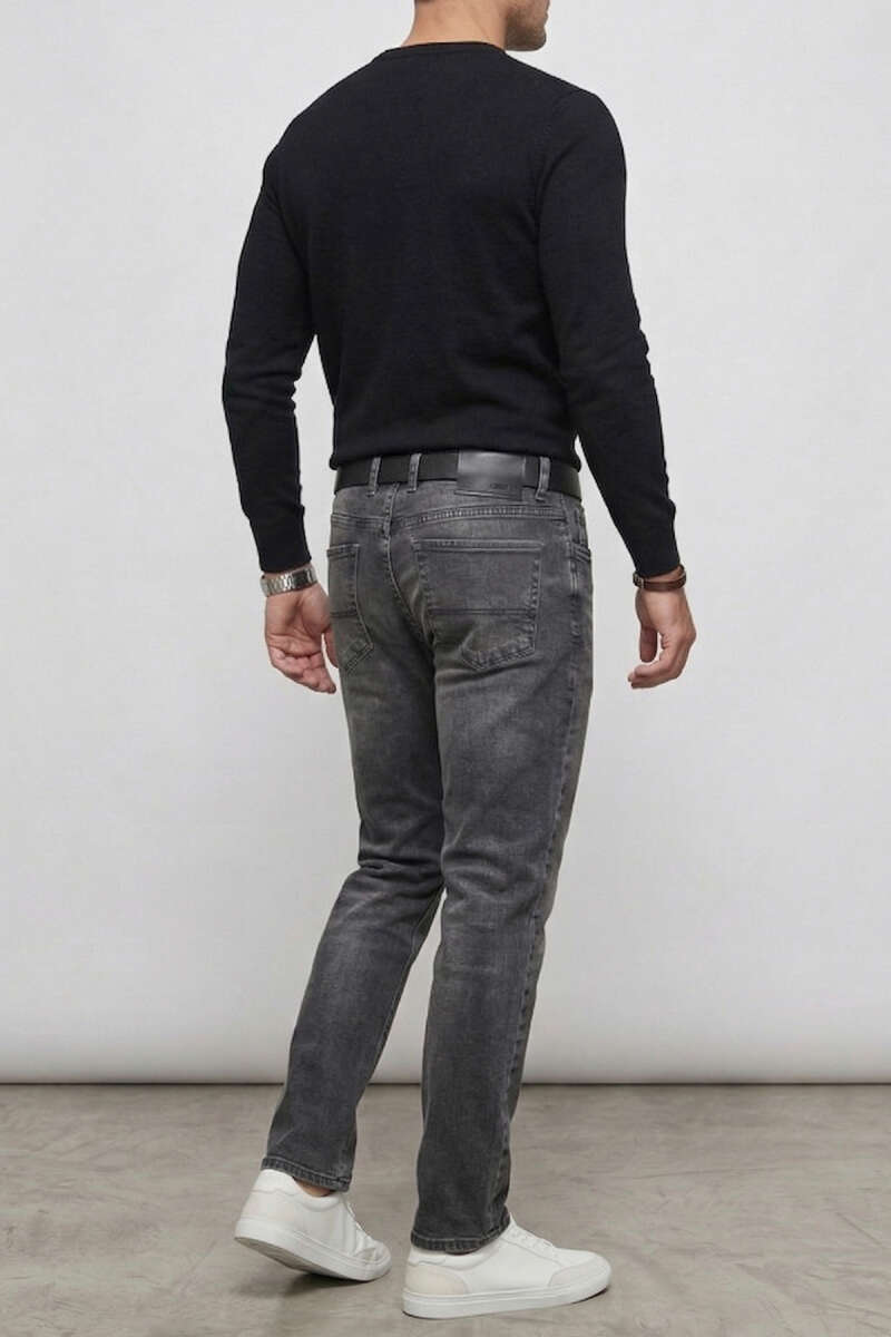 Regular Fit Likralı Erkek Kot Pantolon