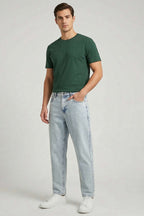 Relax Fit Cepli Erkek Kot Pantolon