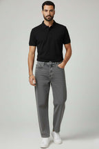 Relax Fit Erkek Pantolon Gri