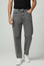 Relax Fit Erkek Pantolon Gri