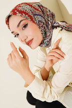 Retro Desen Elegance Eşarp