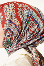 Retro Desen Elegance Eşarp