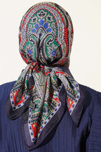 Retro Desen Elegance Eşarp