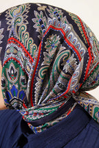 Retro Desen Elegance Eşarp