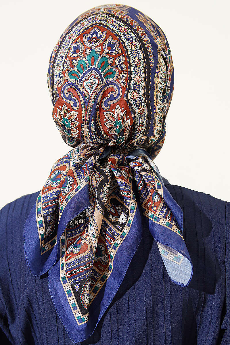 Retro Desen Elegance Eşarp
