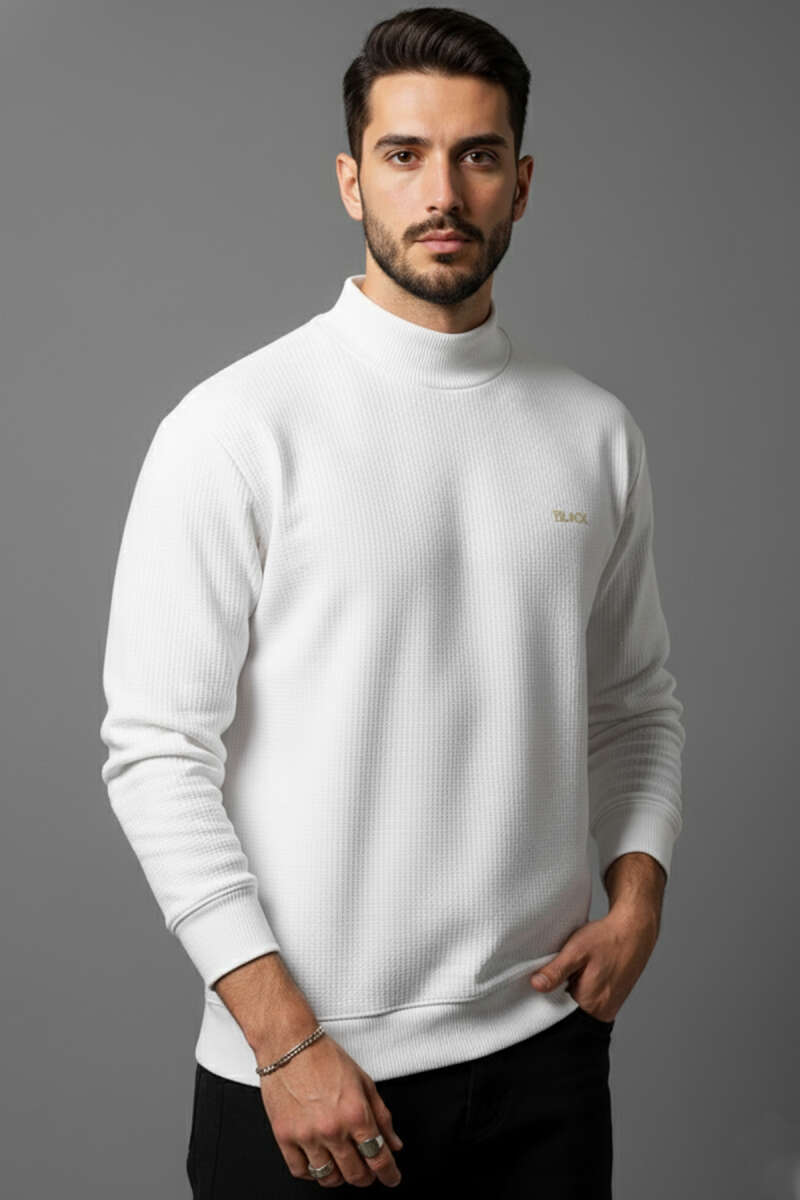 Ribanalı Selanik Erkek Sweatshirt