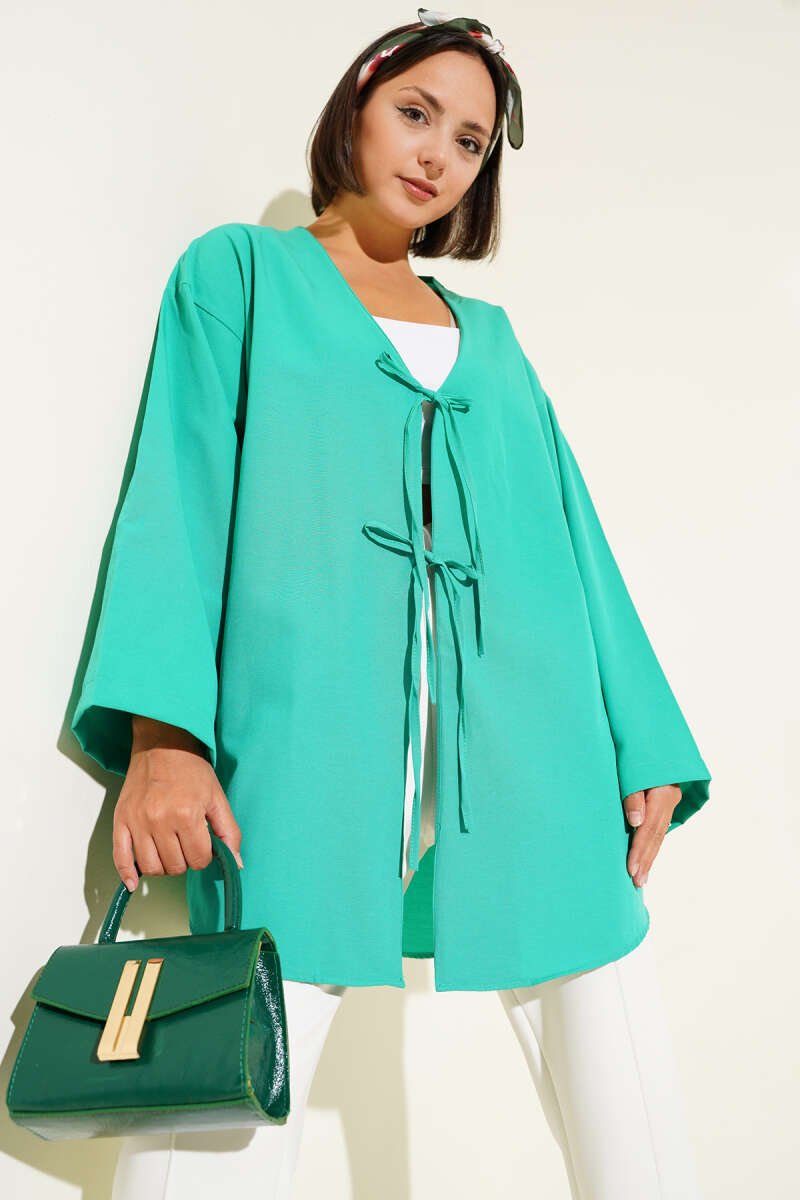 Salaş Önden Bağlamalı Kimono