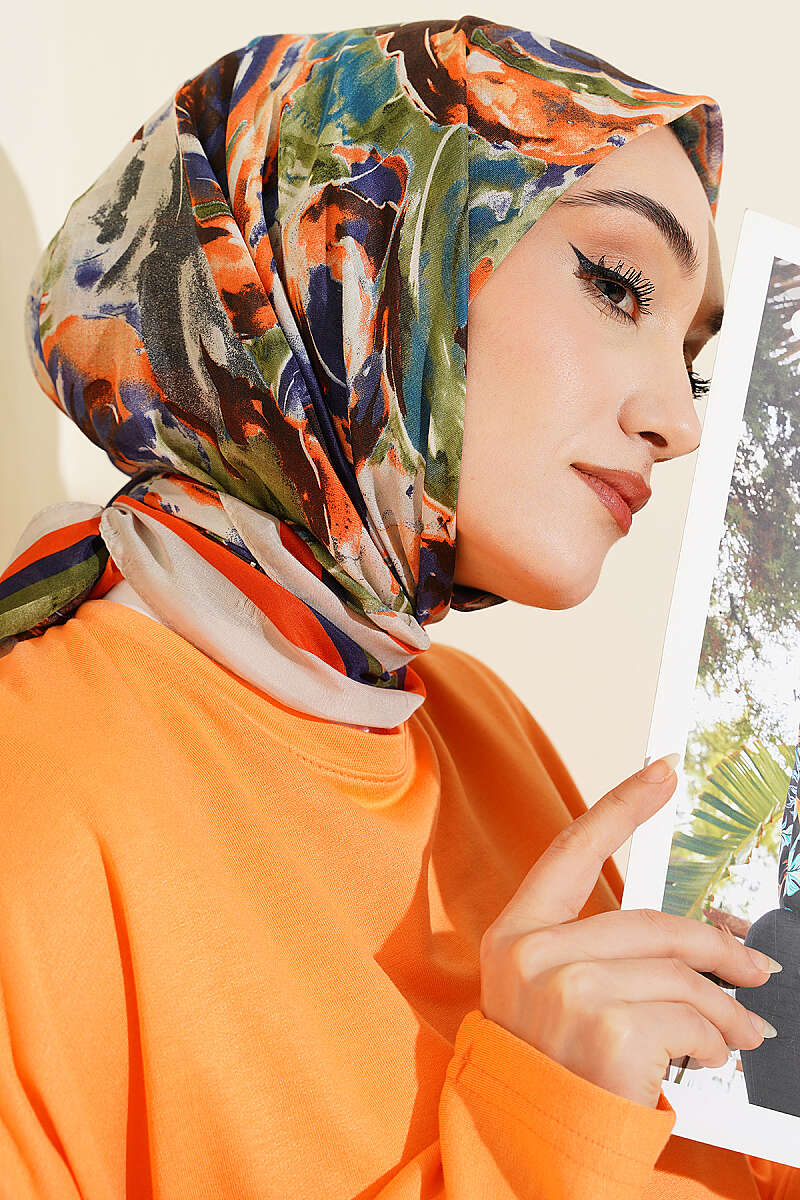 Sarmal Desen Elegance Eşarp