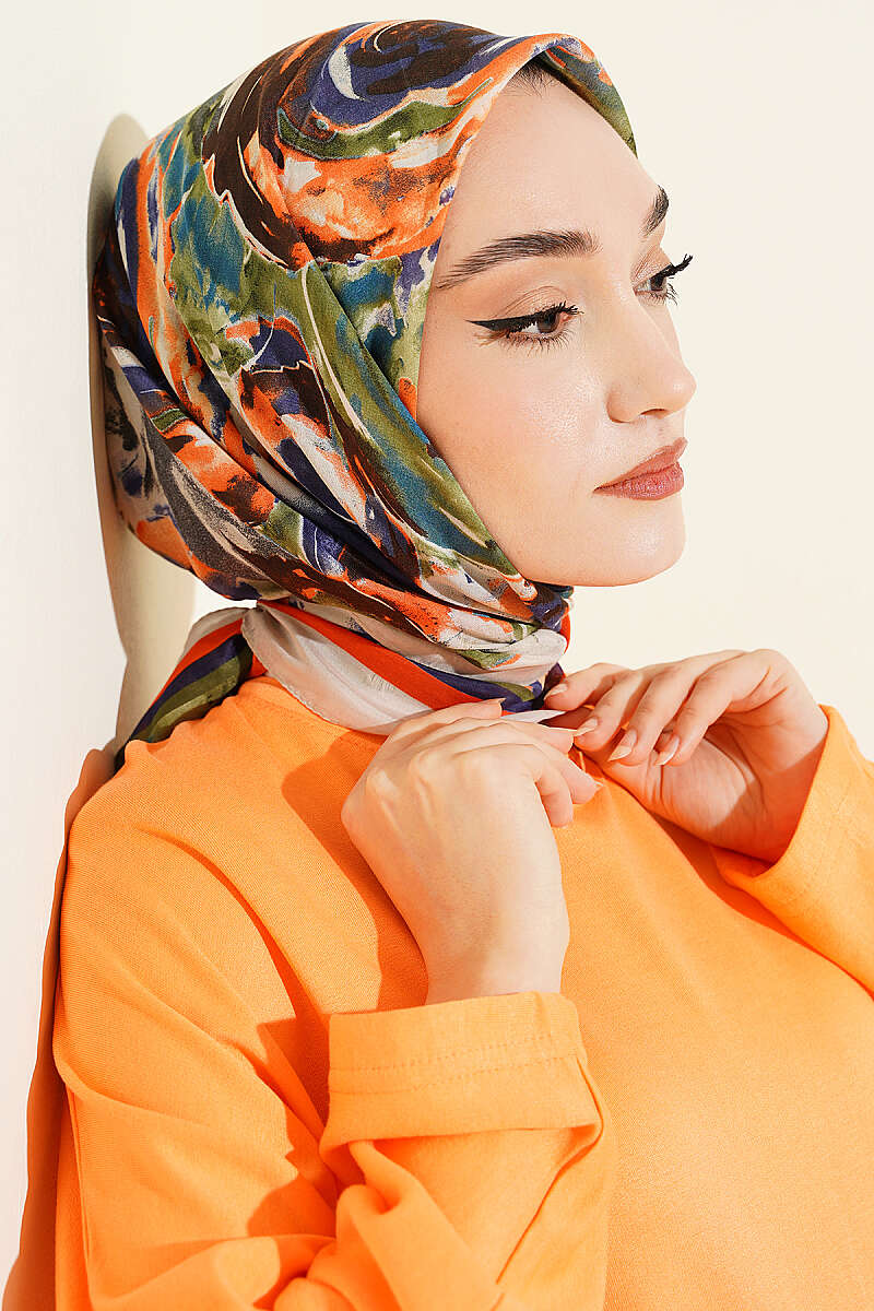 Sarmal Desen Elegance Eşarp
