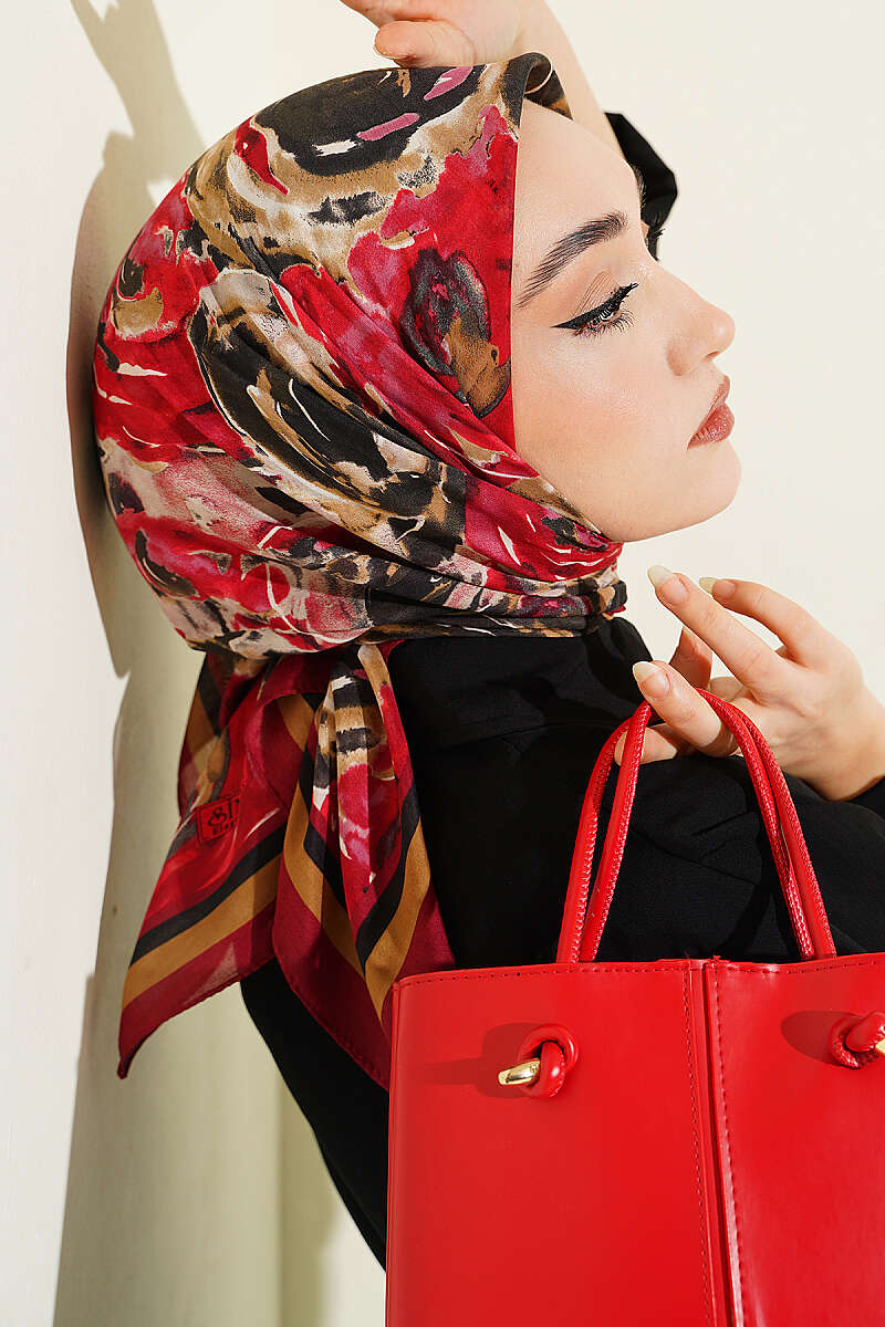 Sarmal Desen Elegance Eşarp