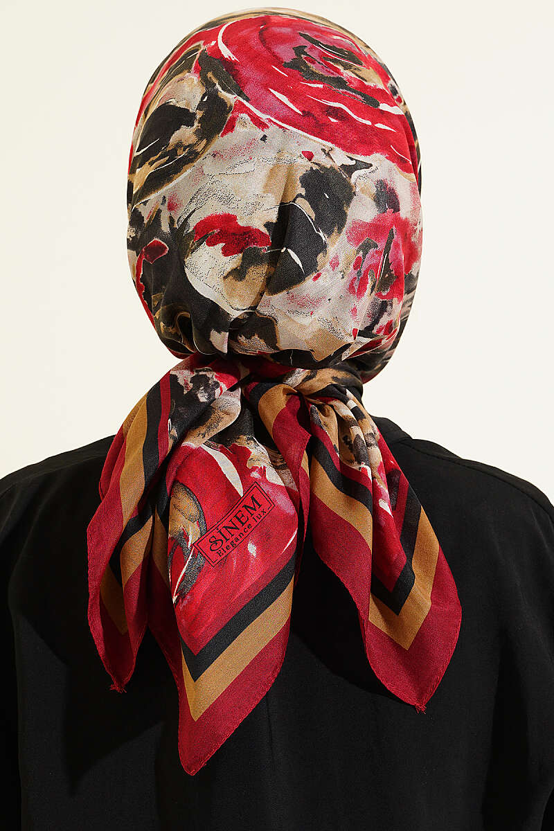 Sarmal Desen Elegance Eşarp
