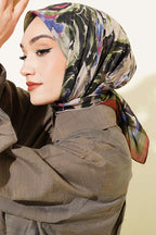 Sarmal Desen Elegance Eşarp Kiremit