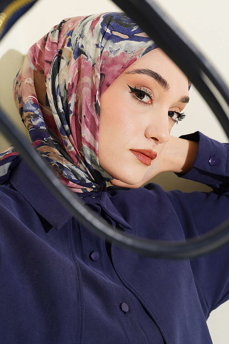 Sarmal Desen Elegance Eşarp
