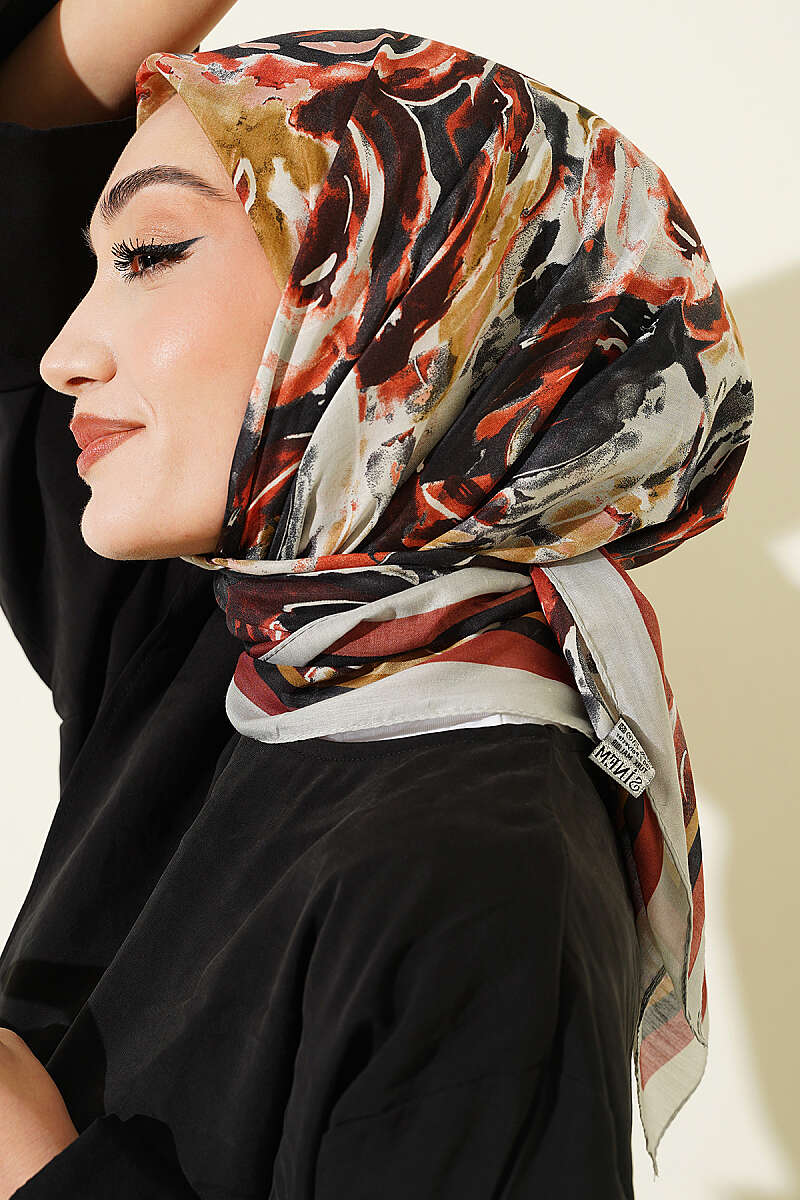 Sarmal Desen Elegance Eşarp