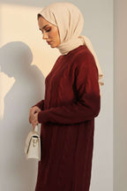 Sarmal Kabartmalı Yumoş Triko Tunik