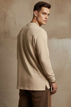 Scuba Bisiklet Yaka Erkek Sweatshirt