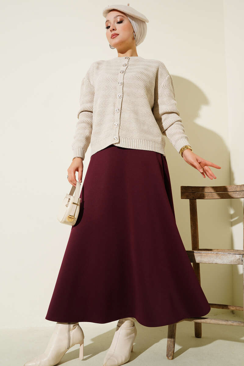 Elegant Long ALine Skirt Второстепенное изображение товара