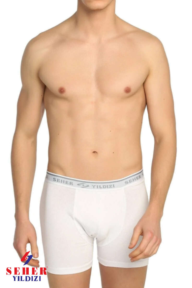 Seher Yıldızı Erkek Elastan Boxer