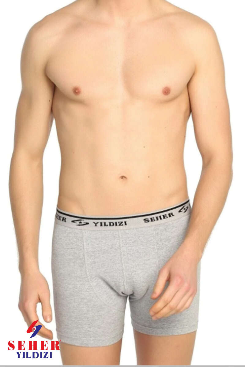 Seher Yıldızı Erkek Elastan Boxer