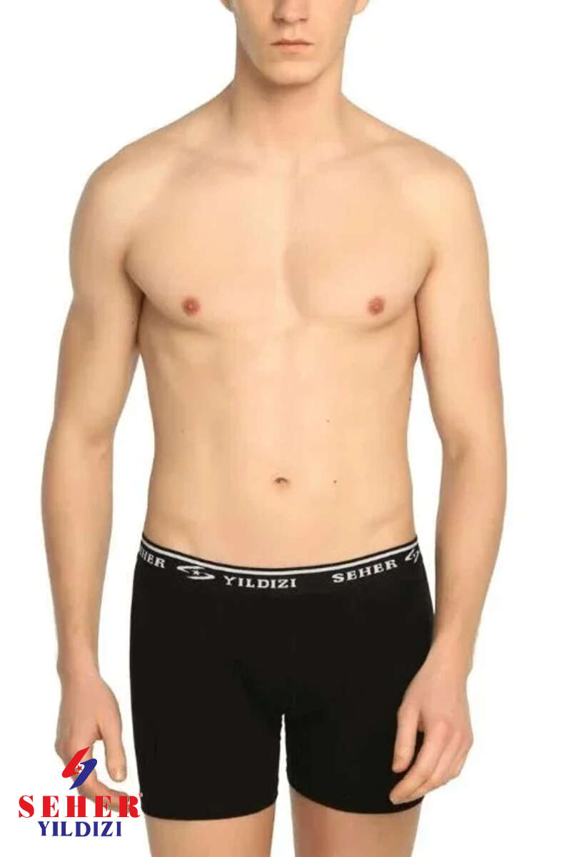 Seher Yıldızı Erkek Elastan Boxer