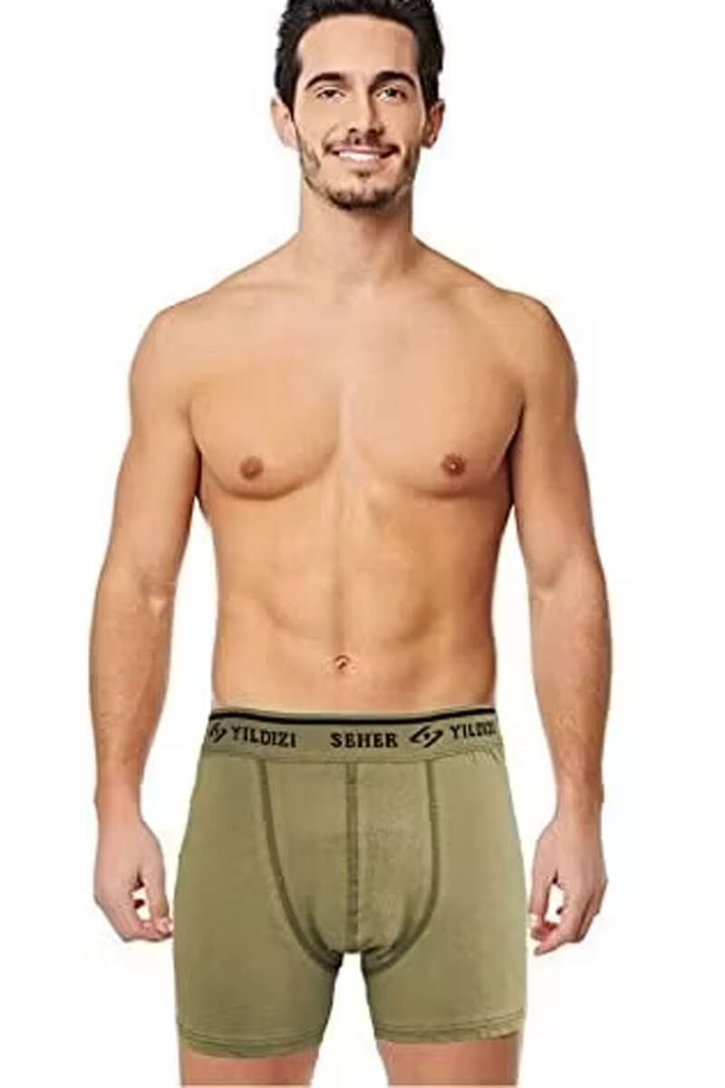 Seher Yıldızı Erkek Elastan Boxer