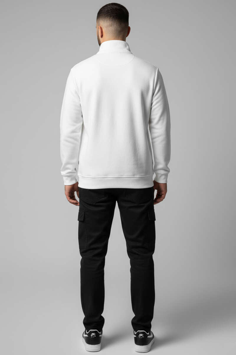 Selanik Yarım Fermuarlı Erkek Sweatshirt
