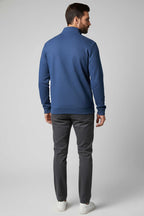 Selanik Yarım Fermuarlı Erkek Sweatshirt