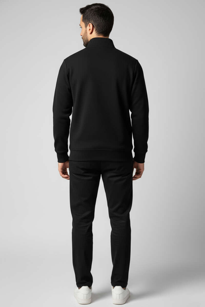 Selanik Yarım Fermuarlı Erkek Sweatshirt