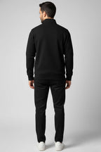 Selanik Yarım Fermuarlı Erkek Sweatshirt