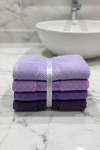 Striped 4-piece Hand Towel Asorti 1