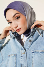 Şeritli Bambu Kraş Eşarp