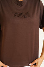 Shouke Kabartmalı T-shirt